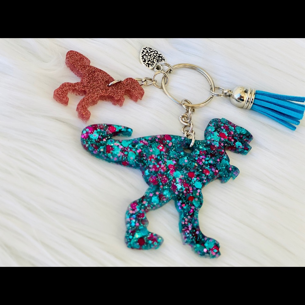 Mamasaurus keychain